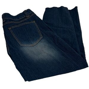 California Vintage Mom Jeans Distressed Raw Edge Women  SZ 12 Casual Faded